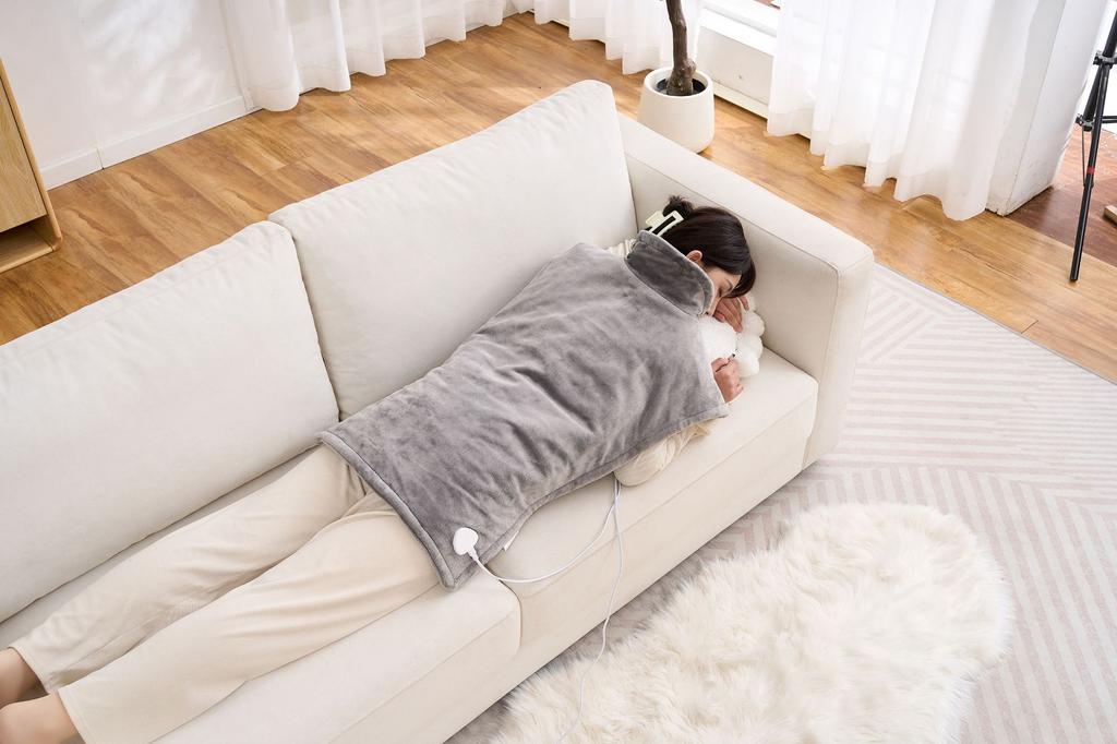 Electric Heated Shawl – Heated Shoulder & Back Wrap, Neck Warming Heated Blanket, Hot Compress Shawl for Shoulder and Back