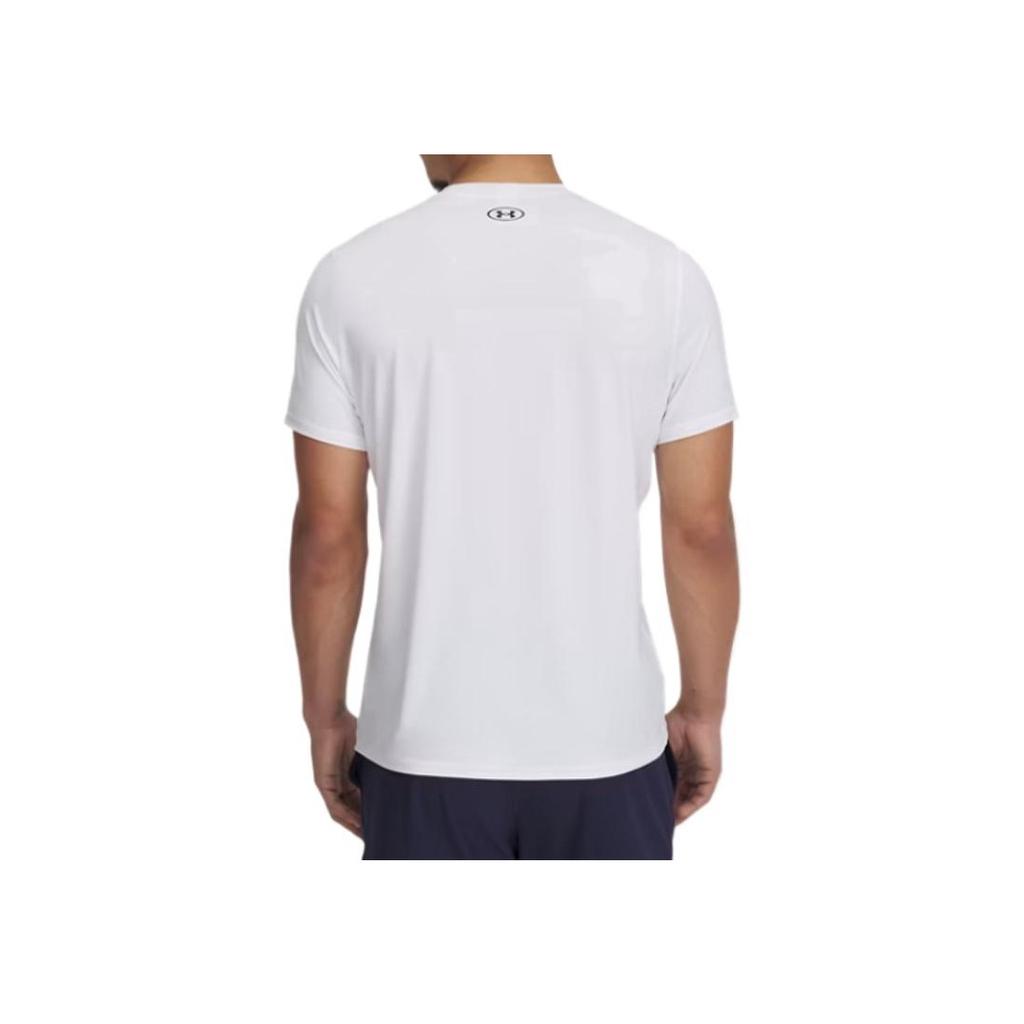 Under Armour HeatGear Fitted Comfortable Stylish Versatile Short Sleeve T-Shirt Men Tops White 6000939-100