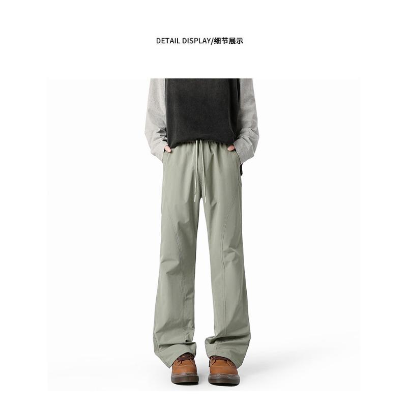 Lamb Velvet Pants for Boys In Winter New Style Plus Velvet Thickened Men's Casual Cotton Pants Plus Velvet
