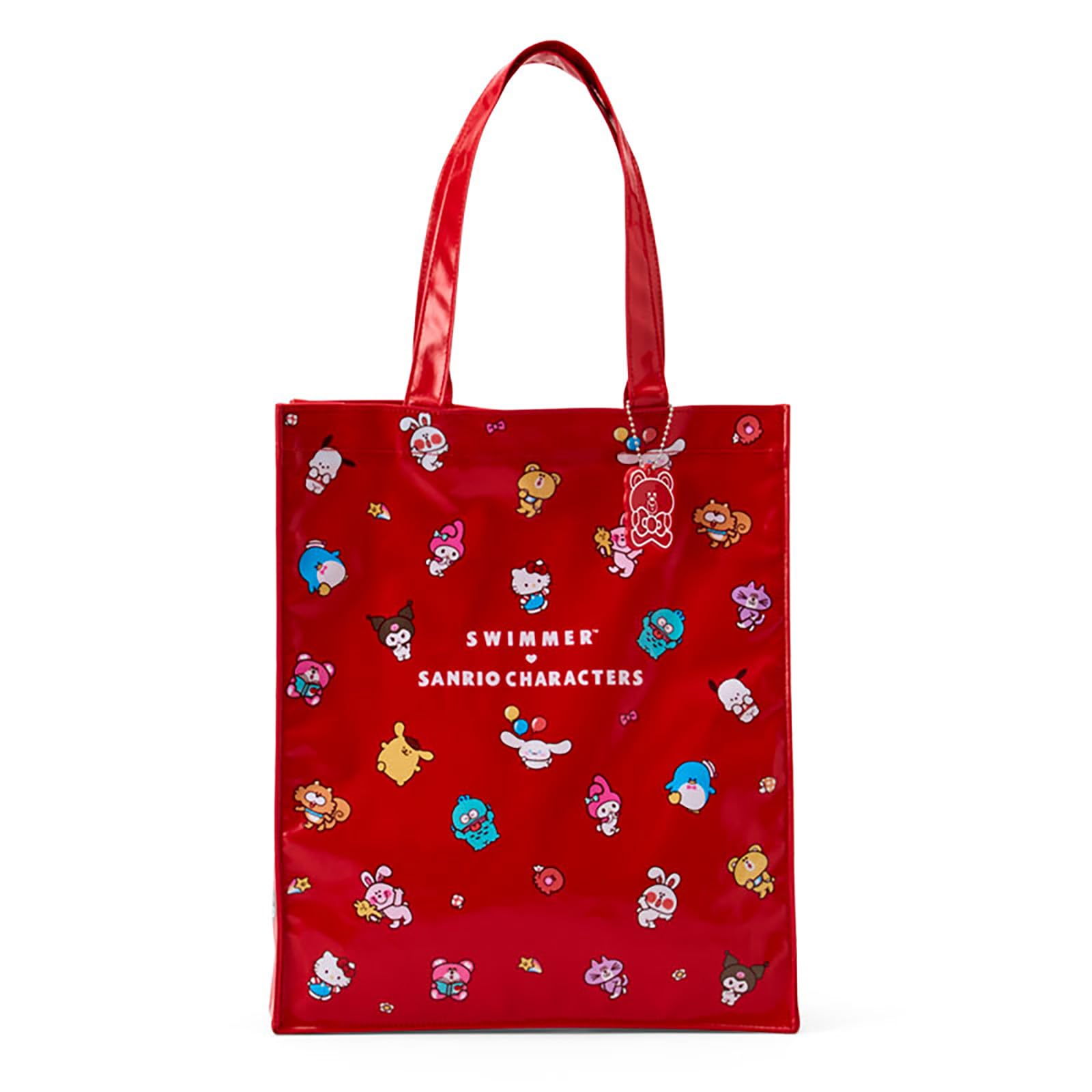 

Sanrio Swimmer Tote Bag Sanrio Characters Ages 032051 (2nd Edition) Cotton, PVC, ABS, Polyester, 3+,