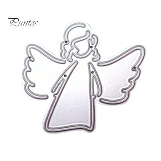 

Угловая девушка с крылышками, штамп для скрапбукинга, сделай сам, бумажная форма для рукоделия, декор для альбома серебряный