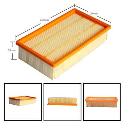 Pleated Filter Lamellar Filter For  NT 35/1 Tact Flat Filter PES Washable