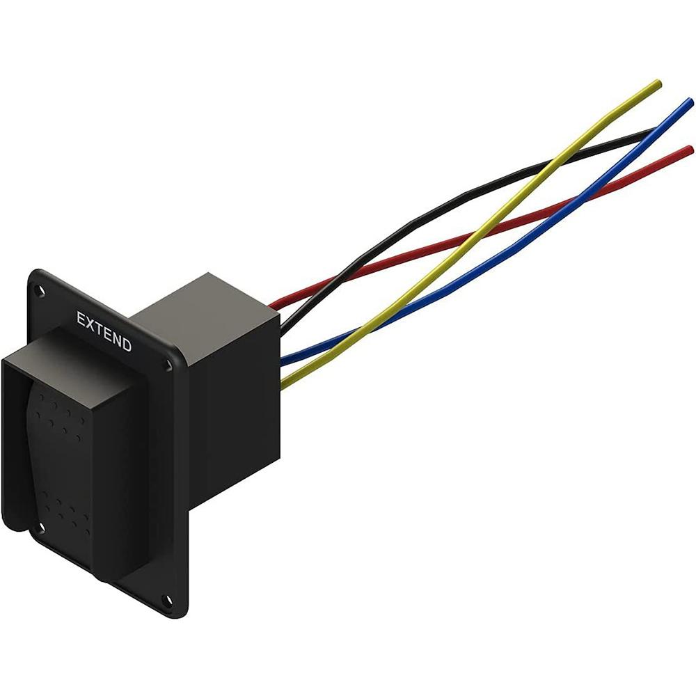 12V Metal RV Electric Stabilizer Jack Switch Compatible with Trailer Comp 387874