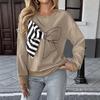 2026 Autumn/Winter European & American Women's Loose Long-Sleeve Retro Bowknot Pullover Hoodie