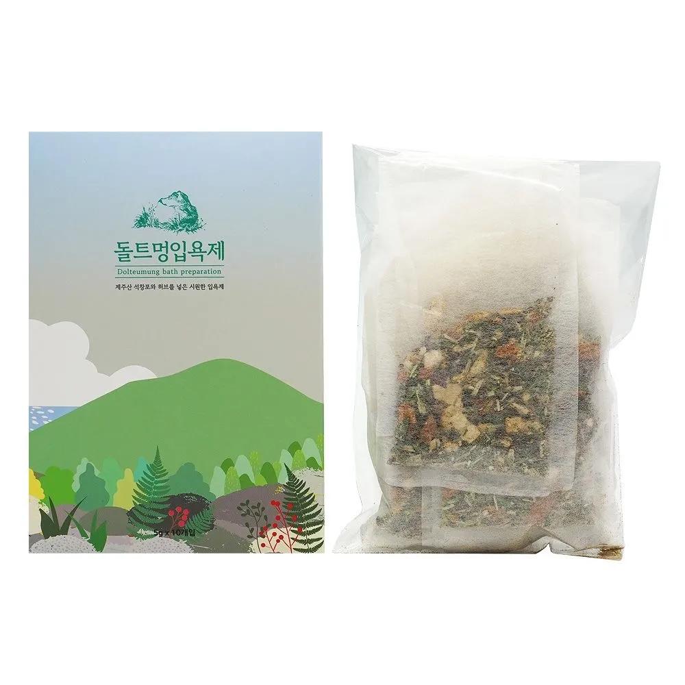 

Green Pebble Doltmong Bath Bombs 5g - 10 Pieces / Added Jeju Acorus Calamus