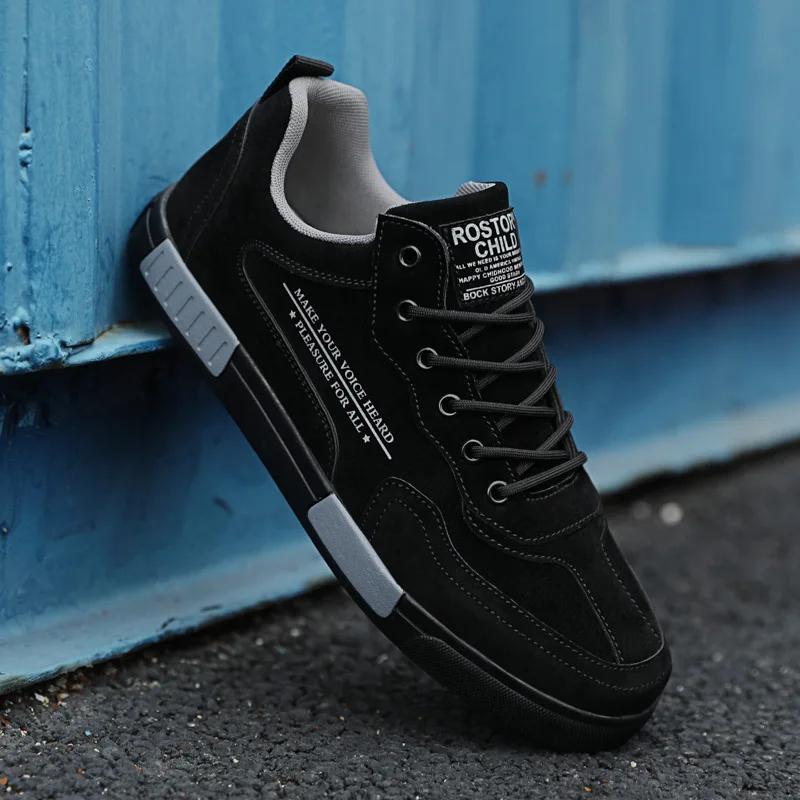 Man's Fashion Outdoor Walking Shoes New Sneakers Non-Slip Tennis Men's Shoes Casual Skateboard Shoes  Man Lace Up Flat Boots