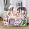 30th Birthday Celebration Flannel Blanket-Soft and Suitable for Sofas,Beds,Offices,Travel,All Seasons,Great Gift for Holidays and Birthdays.