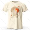 Moscow Scene Printed Men's T-Shirt 100% Cotton Oversized Vintage Artistic Graphic Tees for Women Tops Tees Casual Streetwear