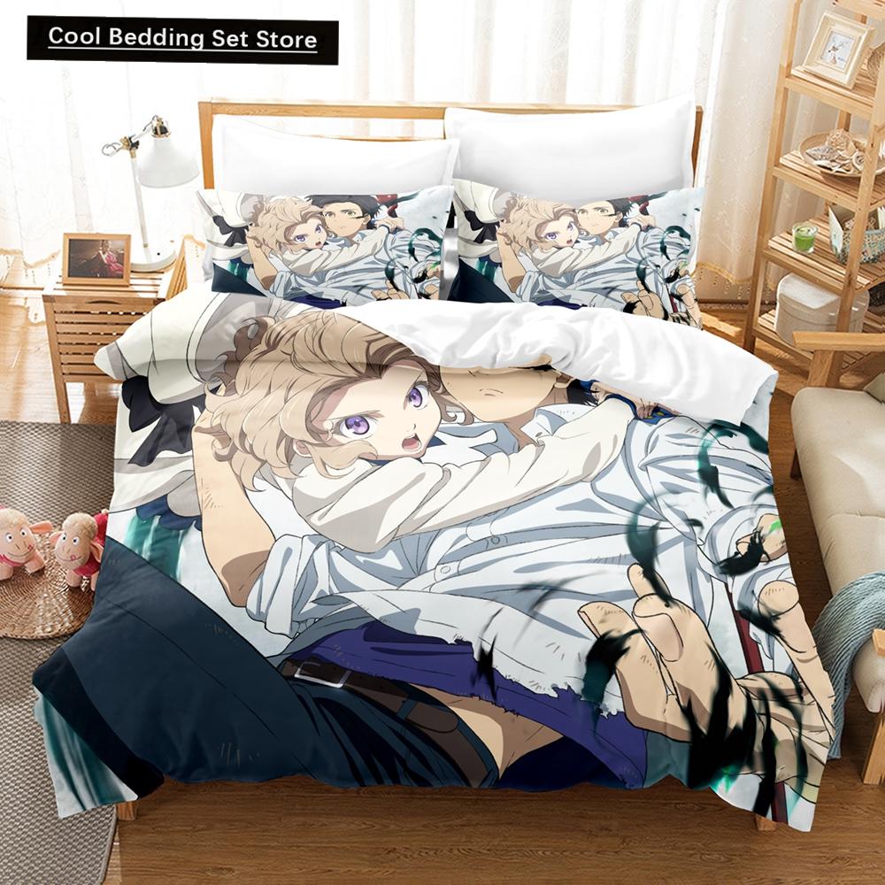 3D Anime In/Spectre Fictitious reasoning Bedding Sets Duvet Cover Set With Pillowcase Twin Full Queen King Bedclothes Bed Linen