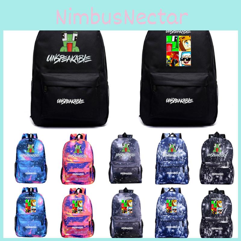 Unspeakable Backpack With Adjustable Straps And Soft Handle