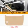 For Toyota Alphard 2015-2026 Car Trunk Door Anti Kick Pad Cargo Liner Tailgate Anti-Scratch Protector Pad Interior Decor Sticker
