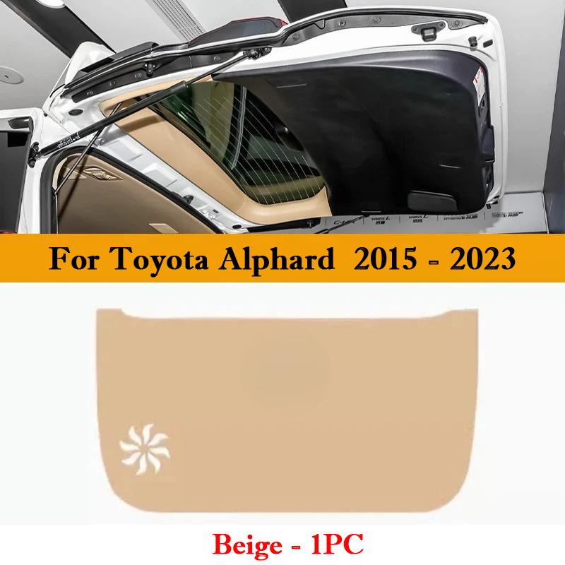 For Toyota Alphard 2015-2026 Car Trunk Door Anti Kick Pad Cargo Liner Tailgate Anti-Scratch Protector Pad Interior Decor Sticker