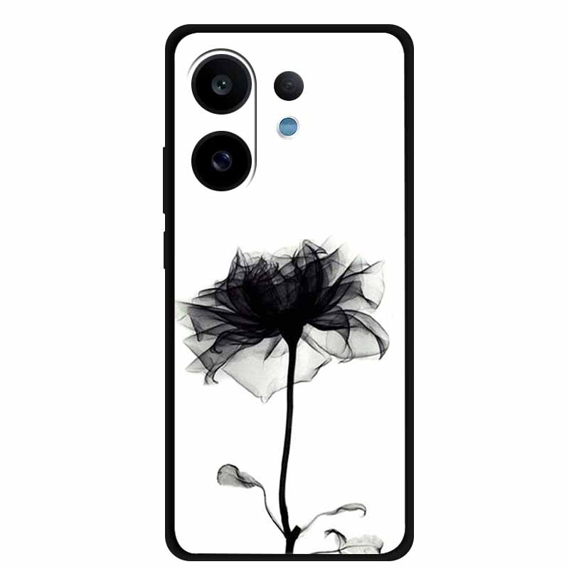 

Phone Case For Vivo X200 FE 5G Back Cover Case X 200 FE Shockproof Black Silicone Soft Funda For Vivo V60 T4 Pro 5G Case Coque Vivo V60 5G