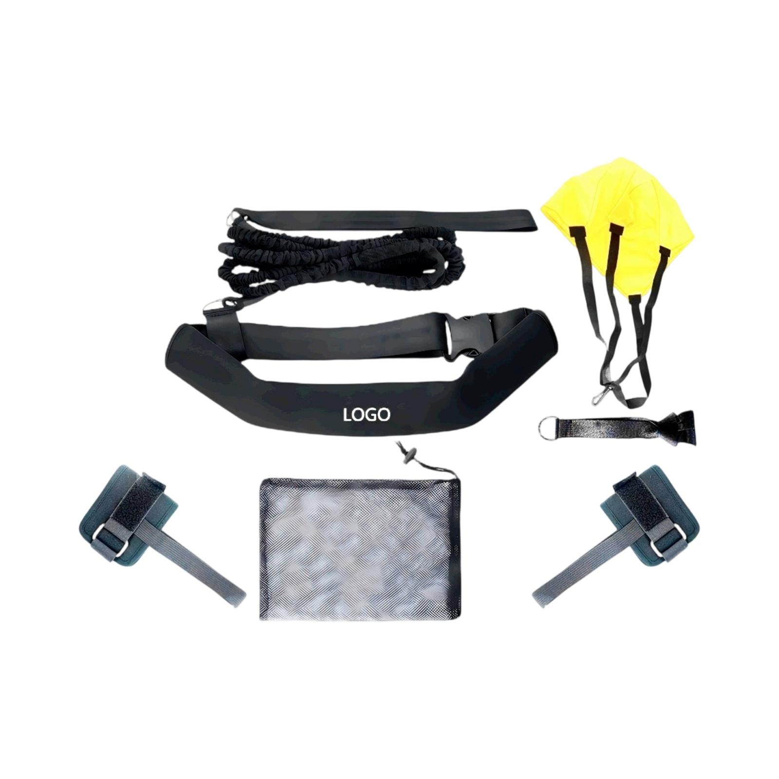 

Swimming Trainer Large Set – Resistance Umbrella & Rope, Elastic Foot Buckle Training Set, Swimming Training Auxiliary Equipment One Size чёрный