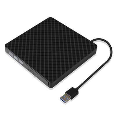 Wellnice External DVD Drive USB DVD CD Player Portable Drive Compatible with High Speed Quiet Thin Lightweight 3.0 CD/DVD CD/DVD Read/Write DVD±RW
