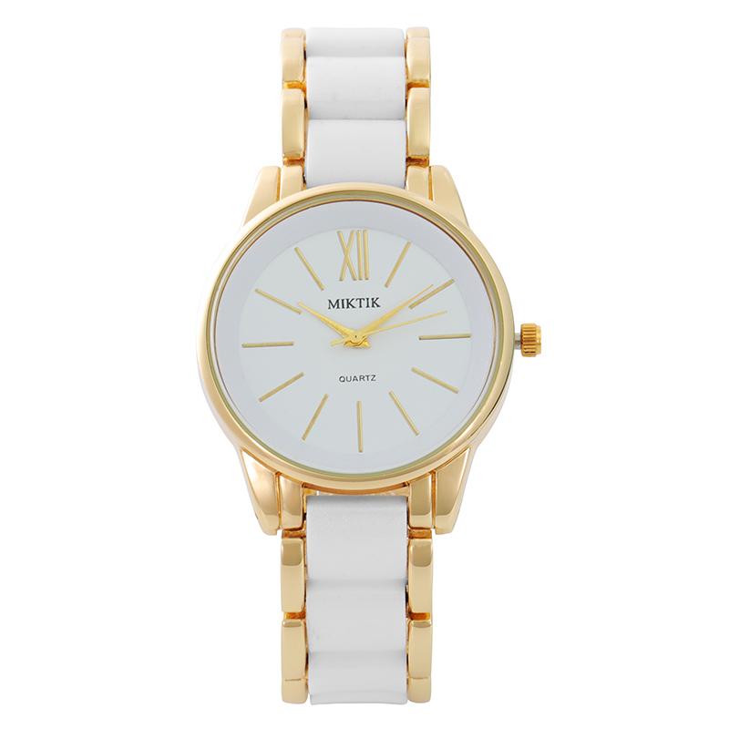 New Fashion Women Watches Luxury Waterproof Rose Gold Bracelet Watch Relogio Feminino Ceramics Quartz Watch Women Wristwatches