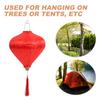 Vietnamese Lantern Fabric Traditional Water Drop Hanging Lanterns for Wedding Party Garden Decor