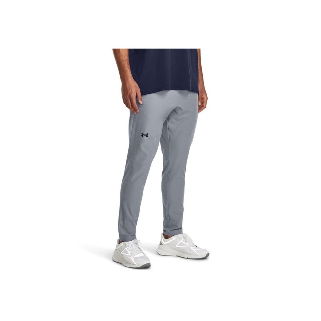 Under Armour Unstoppable Solid Color Tapered Training Pants Men Pants Gray 1379680-035