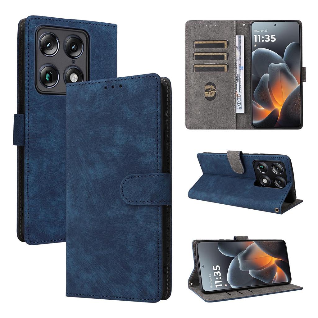 Flip Cover Compatible for Motorola Signature PU Leather Phone Case Full-Body Protection with [RFID Blocking]