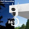 Yoosee AOV4G Solar-Powered HD Night Vision Camera with 24/7 Recording and Smart AI Monitoring