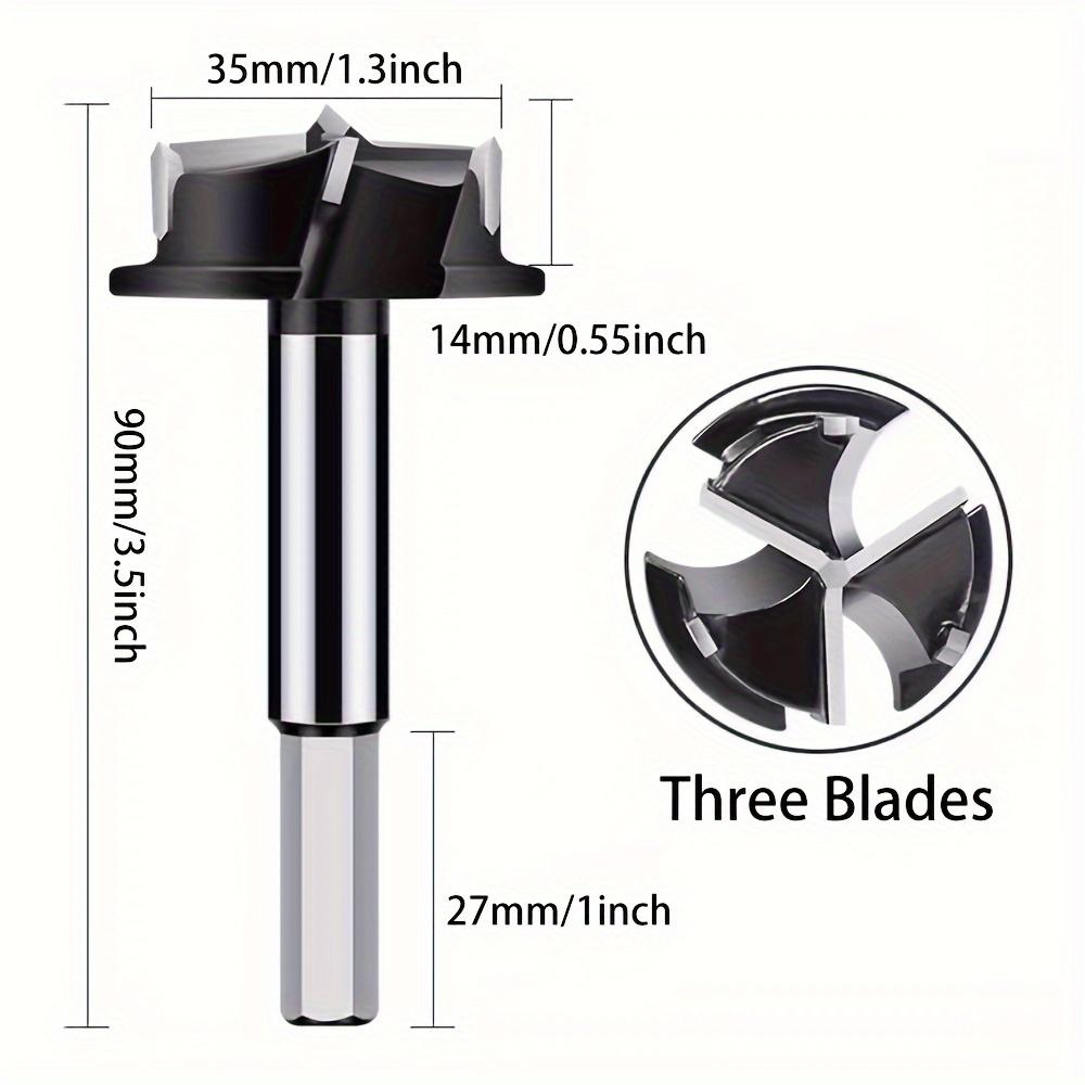 35mm Concealed Hinge Drilling Jig,with 4pcs Hinge hole openerHinge Boring Hole Drill Guide Locator for Door Cabinet Installation