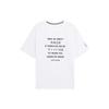 Li Ning T-Shirt mit überschnittenen Ärmeln Unisex Weiß AHSS443-2