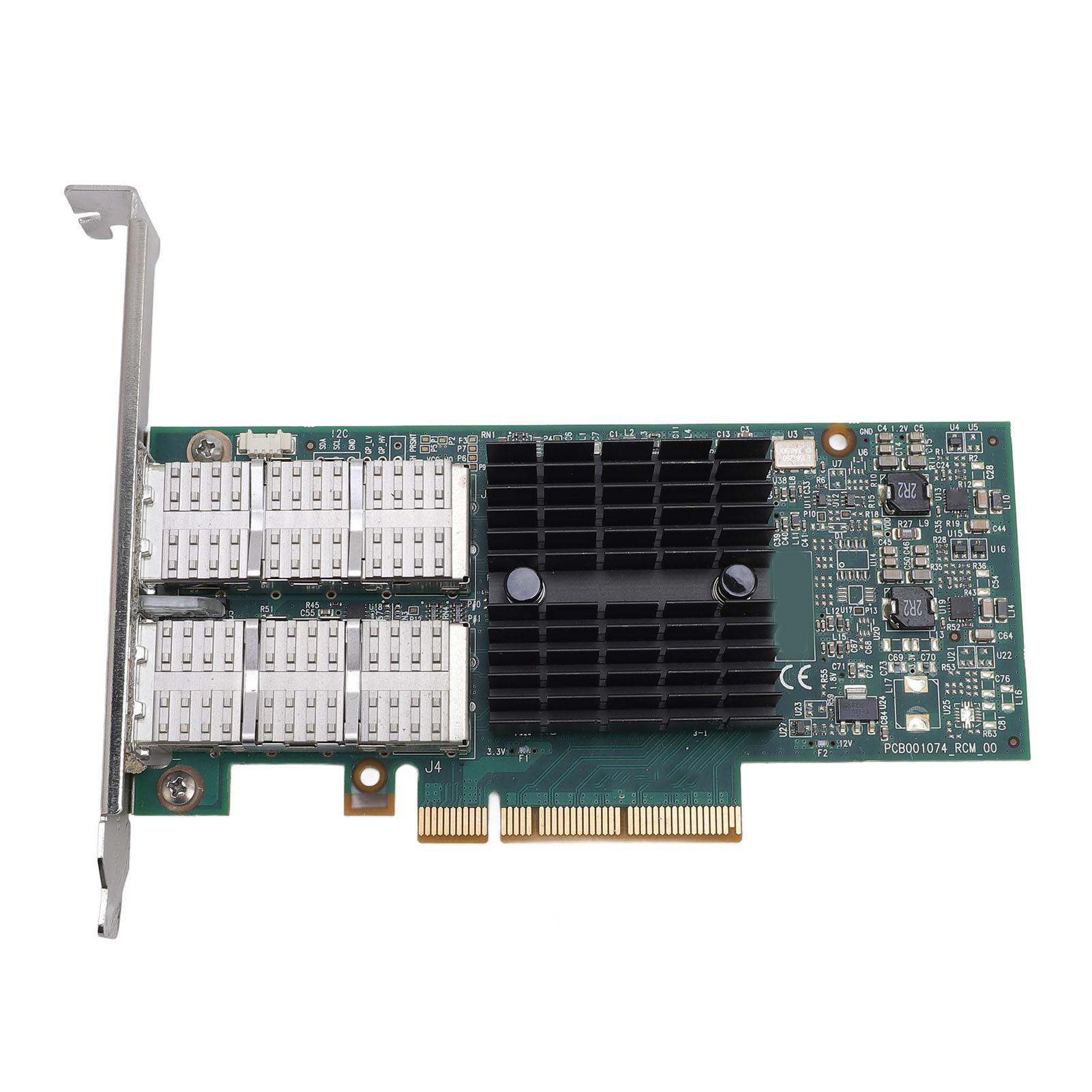 

40Gb Ethernet PCIe Карта 40GbE 2 Порти Мережева Карта Низька Затримка для Оптоволокна