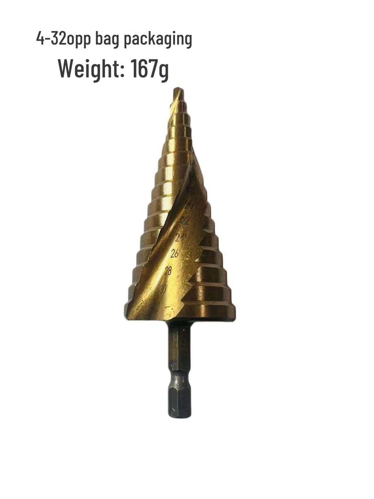 Top-Selling Hex Shank High-Strength Step Drill for Easy Hole Enlargement in Various Materials