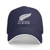 Cappellino da Baseball con Stampa All Blacks della Nuova Zelanda Cappello a Secchiello Hip Hop Unisex Cappelli da Sole Estivi da Uomo Cappellini Snapback Regolabili da Donna