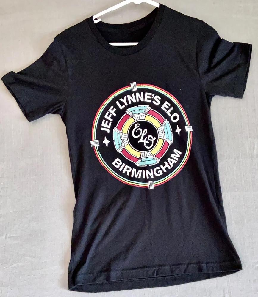 Jeff Lynne ELO Electric Light Orchestra Birmingham T Shirt Full Size S-4XL