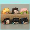 Adorable Pvc Demon Slayer Figurine Set Featuring Tanjiro Nezuko Zenitsu And Mitsuri