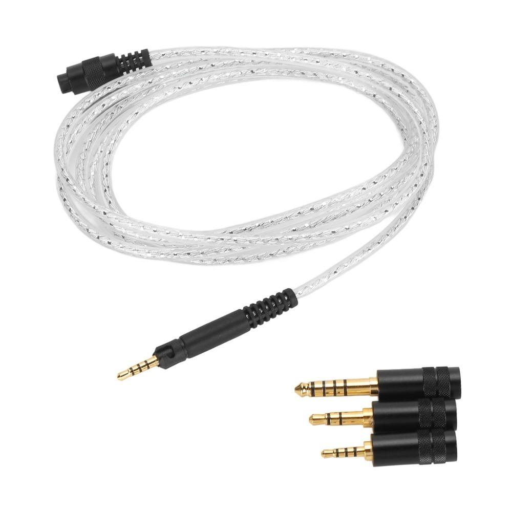 

Flexible 3 in 1 Headphone Cable Upgrade Earphone Cable for HD518 HD558 HD598 HD569 HD579 HD599 Home 1.5/4.9ft