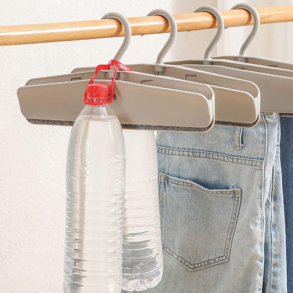 2pcs Crease-resistance Long Skirt Hanger Rotatable Jk Skirt Hanger Clothes Hanger  Drying Room