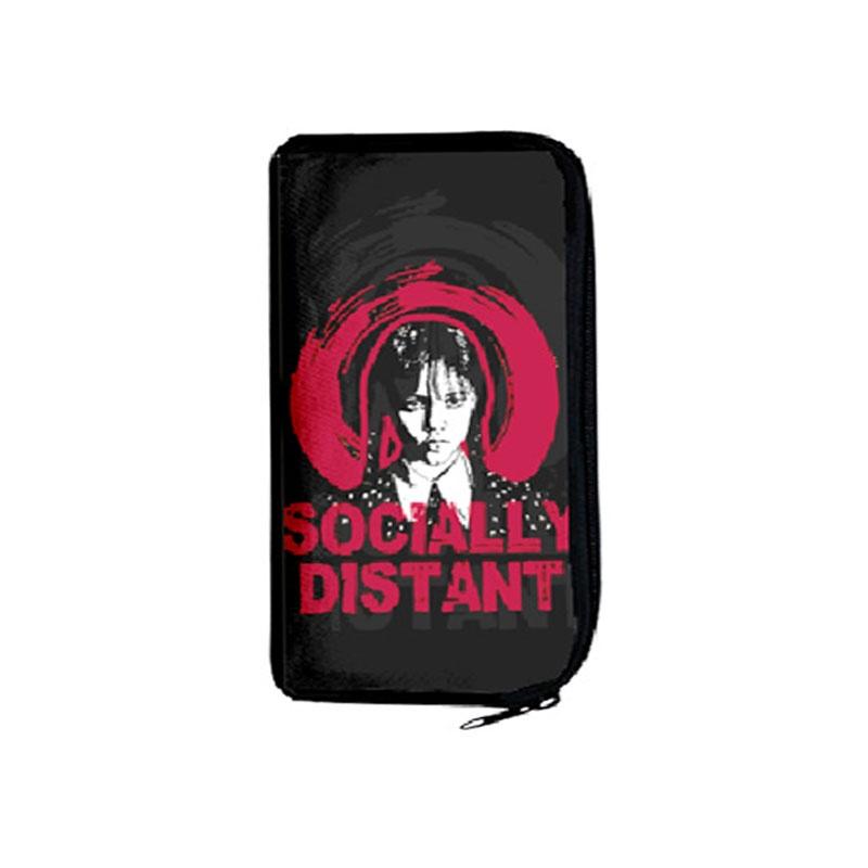 

Рюкзак Уэнсдей Аддамс Сумка для ланча Пенал для школы Подарок Socially Pencil Pouch