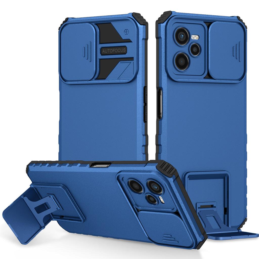 Applicable to OPPORealmeC35 mobile phone case Realme9i three-dimensional bracket A76 sliding window A74 protective case