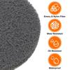 Uxcell 12pcs Scrubber Scrubbing Pads 1200 Grit Drill Power Brush Hook and Loop Surface Conditioning Discs Drill Scuffing Discs Scrub Pads for Home