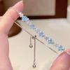 Adjustable Shiny Star Bracelet Colorful Zircon Crystal Wrist Jewelry for Women Graduation Gift