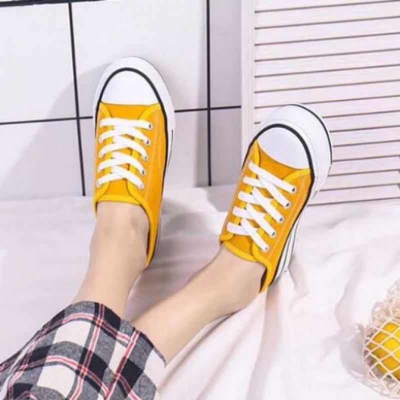 New Arrivals Open Run Women Canvas Platform Sneakers Nupf Plt