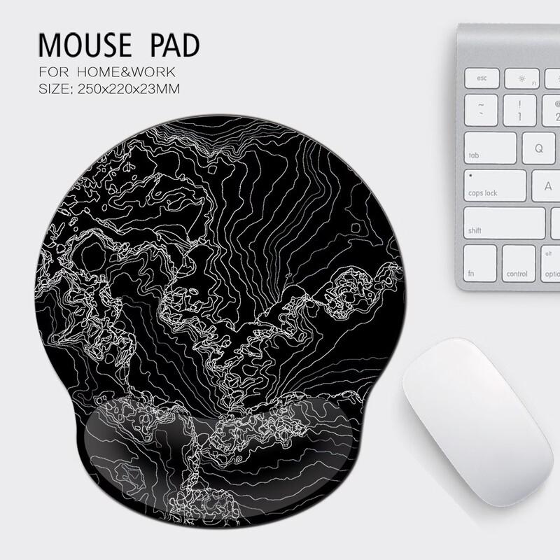 Fumai De Silicone Wrist Rest Mouse Pad