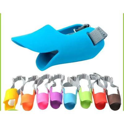 Muselière en Silicone pour chien, masque Anti-morsure, Anti-aboiement, pour petits et grands chiens, accessoires pour animaux de compagnie