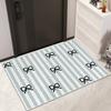 Household Toilet Floor Mat Bathroom Absorbent and Dirty Mat Bedroom Toilet Door Mat Entry Mat Carpet