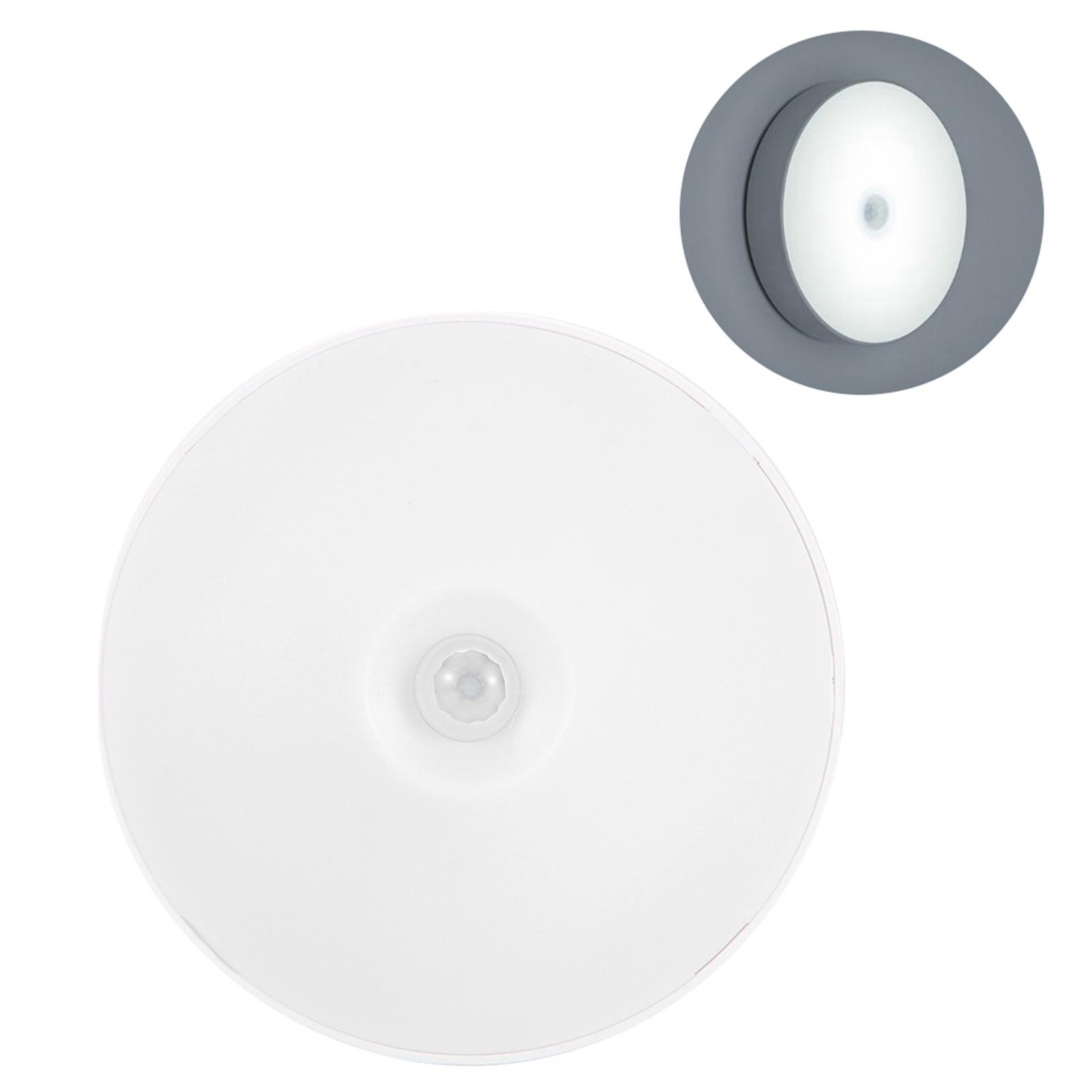 

USB Charging LED Night Light Human Body Sensor Lamp with Magnet for Home Room Indoor White