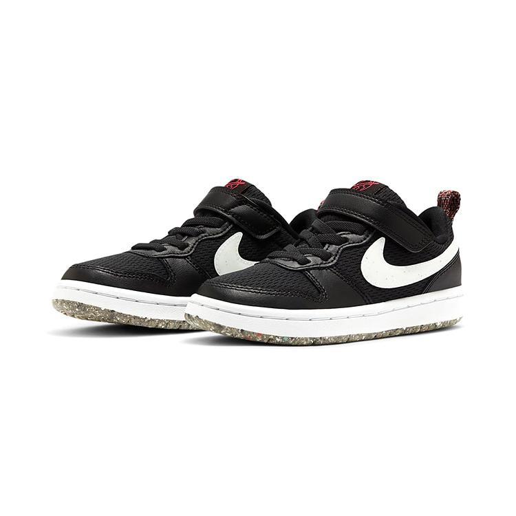Nike Court Borough Low 2 SE Black White GS CZ7153-001
