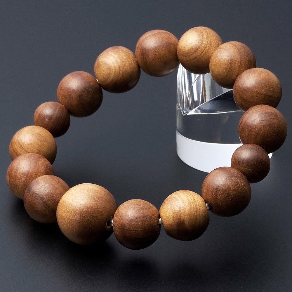 Buddhist altar shop Takita Shoten Specially Selected Bracelet Prayer Wooden Indian Sandalwood 14mm Balls Prayer Beads Fragrant Old Mountain Brace