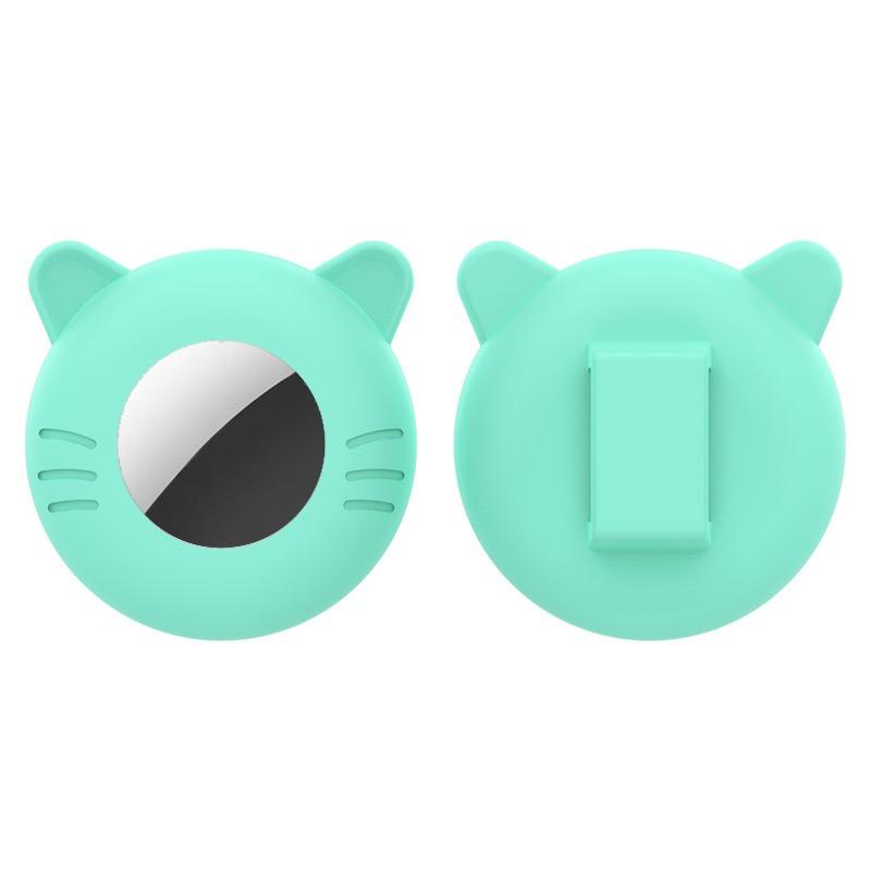 For Airtag Case Cat Collar Holder Stretchy Silicone Holder For Airtag Puppy Dog Anti-Lost Protective Pet Case Pet Protective