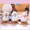 Small Penguin Plush Keychain Cute Cartoon Fluffy Fabric Kid Teen Gift Dolls