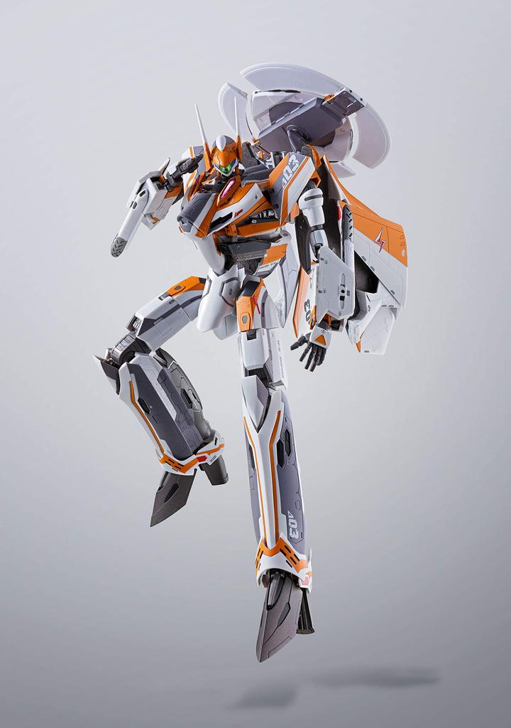 TAMASHII NATIONS DX Chogokin Macross Delta Siegfried Mustang 180mm Painted Movable Figure VF-31E (Chuck Machine) Approx. ABS&PVC&Diecast