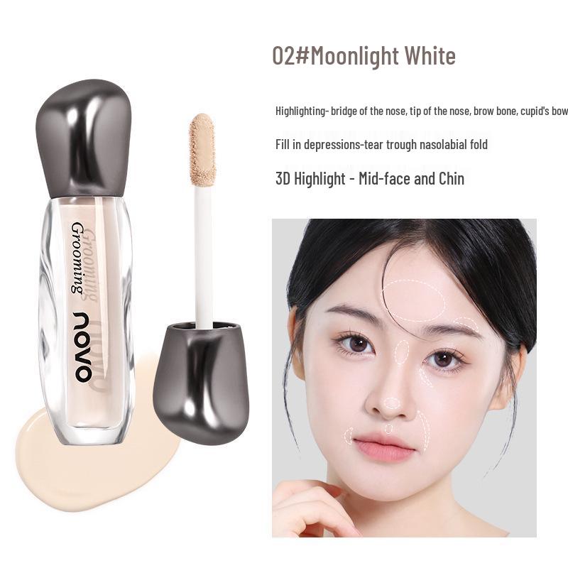 

NOVO Lumina Liquid Highlighter and Contour for Face & Nose Sculpting