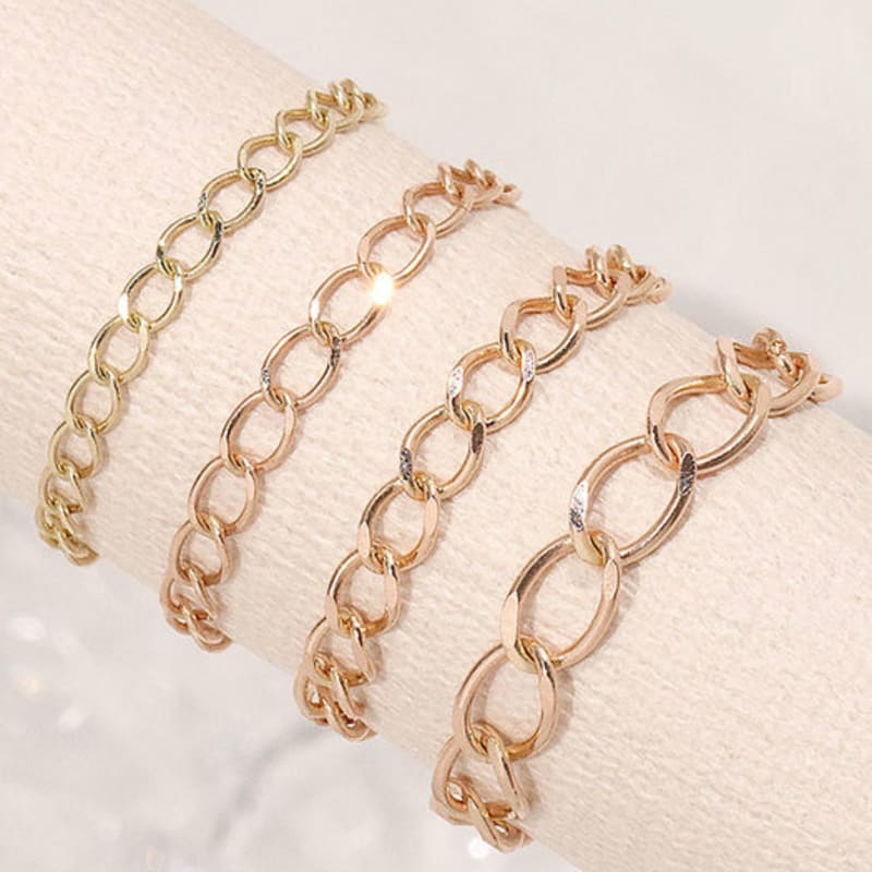 Own Leather Chain Ring (No. 1, No. 2, No. 3, No. 4 / 14k gold)