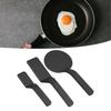 3 Piece Set Easy To Use Nylon Scraper Heat Resistant Spatula Scraper Spatula Set  Frying Eggs